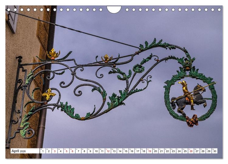 Produktbild: Dekorative Nasenschilder (Wandkalender 2026 DIN A4 quer), CALVENDO Monatskalender