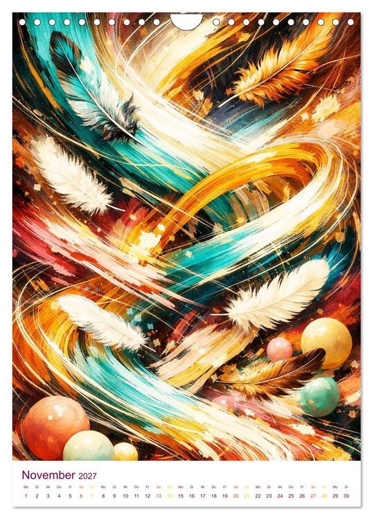 Produktbild: Wilde Ordnung - Kunst im Chaos (Wandkalender 2027 DIN A4 hoch), CALVENDO Monatskalender