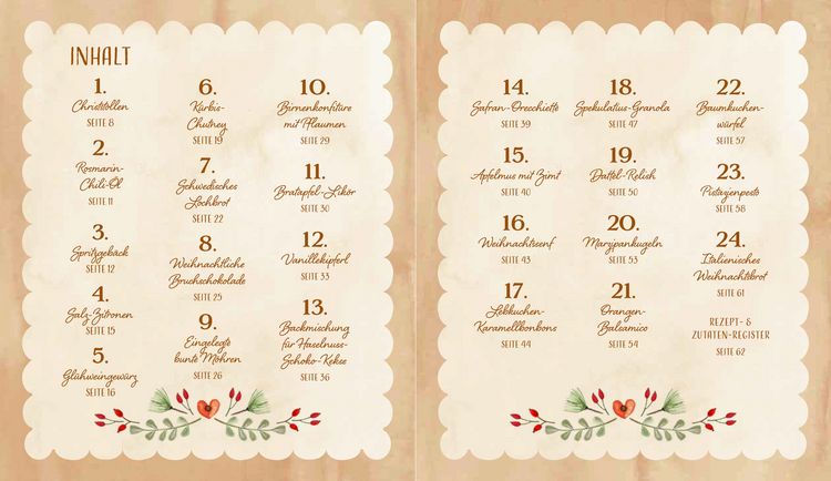 Produktbild: 24 K&ouml;stlichkeiten bis Weihnachten