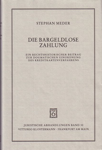 Produktbild: Die bargeldlose Zahlung