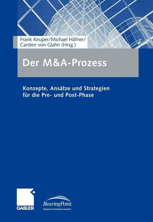 Produktbild: Der M&A-Prozess
