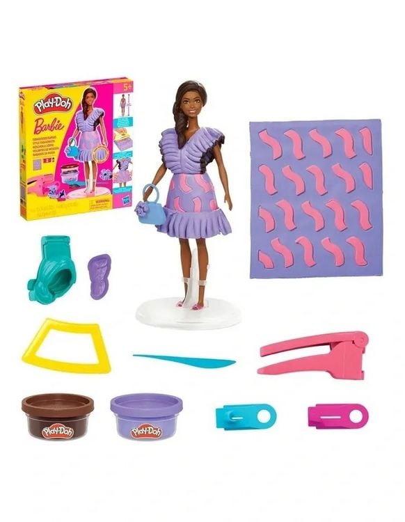 Produktbild: Play-Doh Barbie R&uuml;schen & Z&ouml;pfe
