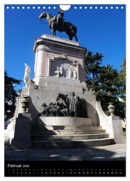 Produktbild: Winter in Montevideo (Wandkalender 2026 DIN A4 hoch), CALVENDO Monatskalender