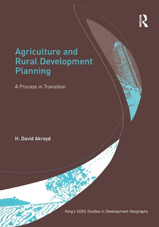 Produktbild: Agriculture and Rural Development Planning
