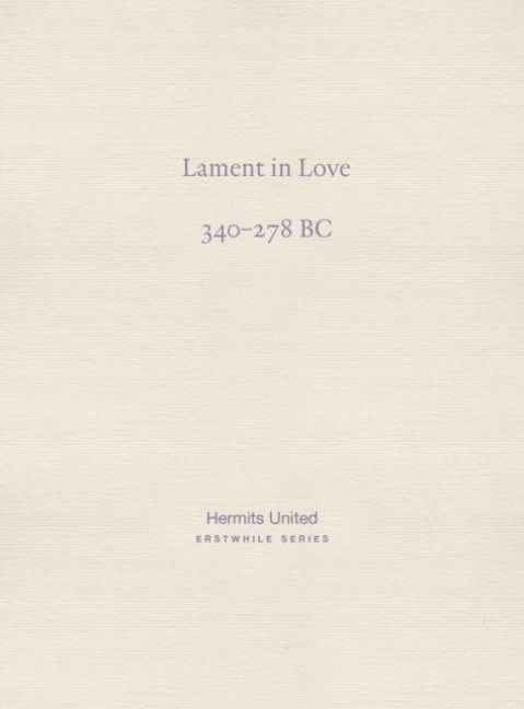 Produktbild: Lament in Love
