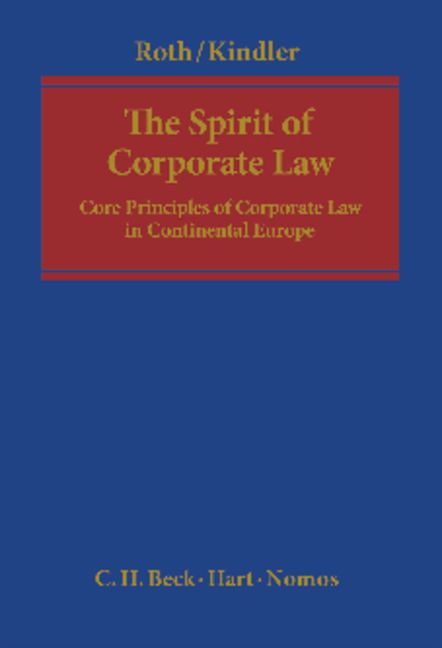 Produktbild: The Spirit of Corporate Law
