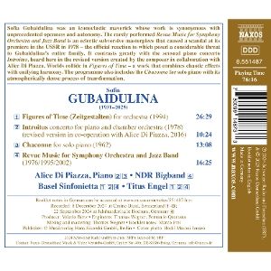 Produktbild: Gubaidulina: Figures of Time