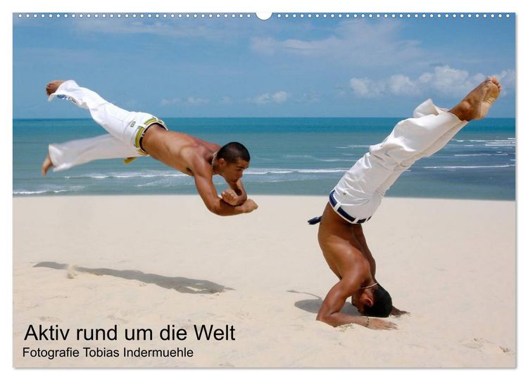 Produktbild: Aktiv rund um die Welt (Wandkalender 2026 DIN A2 quer), CALVENDO Monatskalender