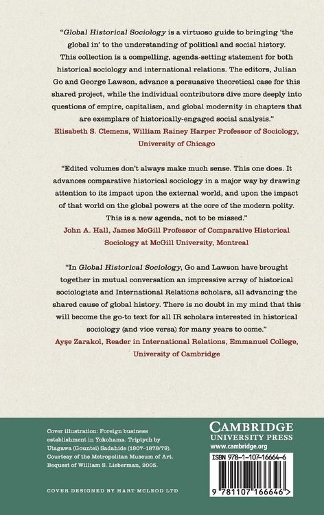 Produktbild: Global Historical Sociology