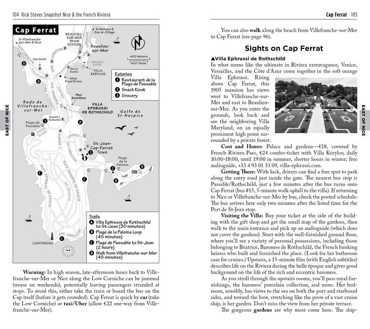 Produktbild: Rick Steves Snapshot Nice & the French Riviera (Fourth Edition)