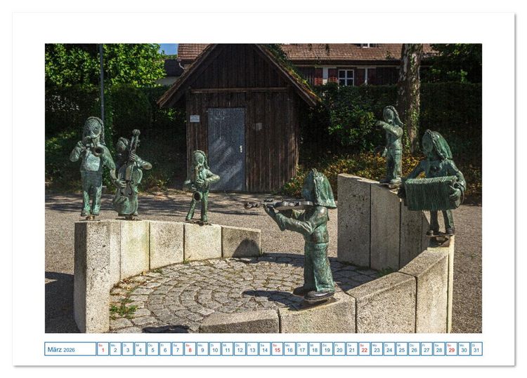 Produktbild: Allensbach am Bodensee (Tischkalender 2026 DIN A5 quer), CALVENDO Monatskalender