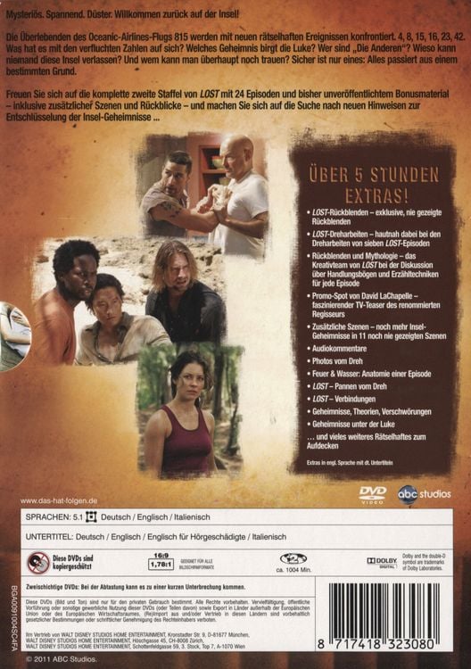 Produktbild: Lost - Staffel 2 [7 DVDs]