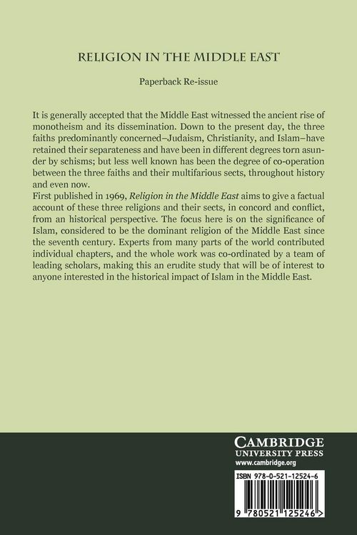 Produktbild: Religion in the Middle East