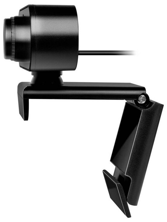 Produktbild: LogiLink UA0371 Full HD-Webcam Klemm-Halterung, Mikrofon