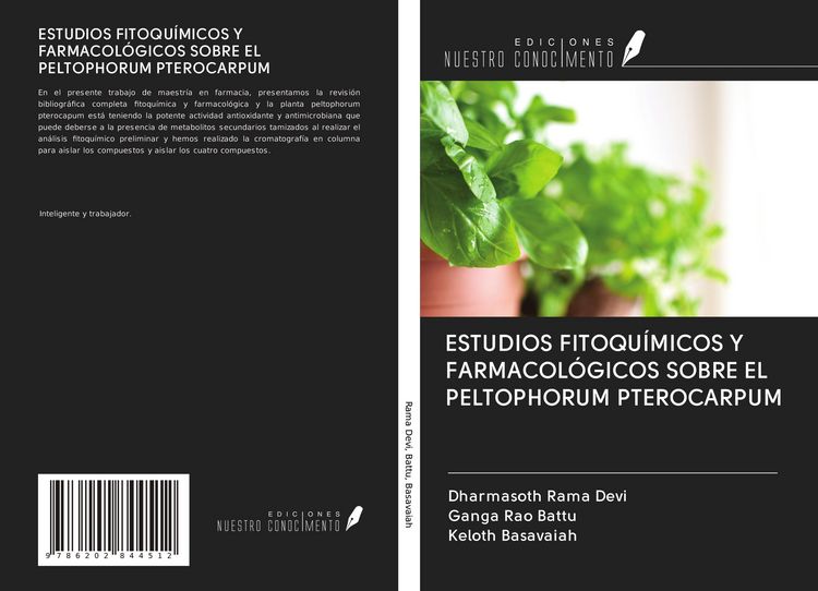 Produktbild: Estudios Fitoqu&iacute;micos Y Farmacol&oacute;gicos Sobre El Peltophorum Pterocarpum
