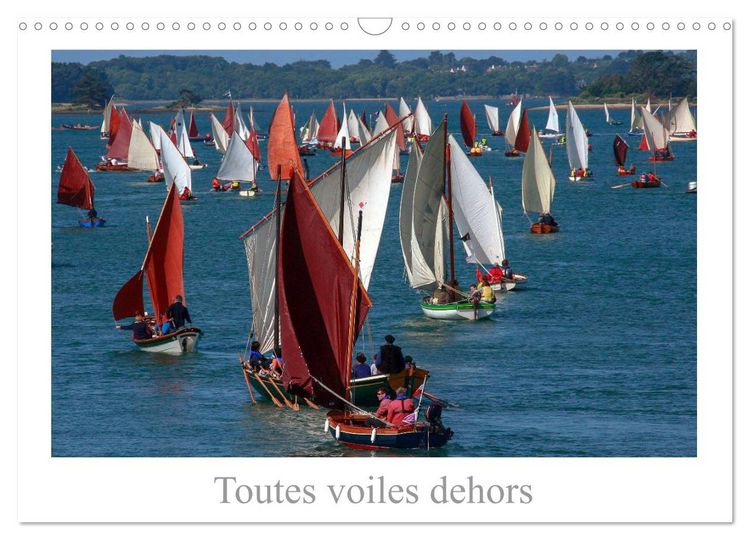 Produktbild: Toutes voiles dehors (Calendrier mural 2026 DIN A3 vertical), CALVENDO calendrier mensuel