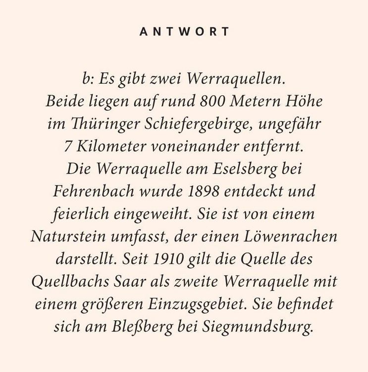 Produktbild: Th&uuml;ringer Wald-Quiz