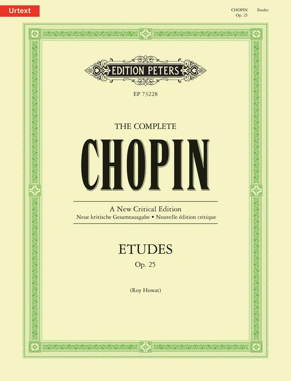 Produktbild: The Complete Chopin: &Eacute;tudes Op. 25