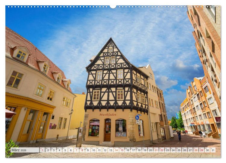 Produktbild: Halle a. d. Saale Impressionen (Wandkalender 2026 DIN A2 quer), CALVENDO Monatskalender