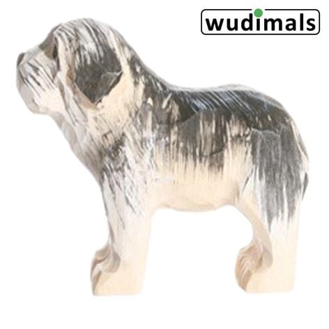 Produktbild: Wudimals A040633 - Hund, Dog, handgeschnitzt aus Holz