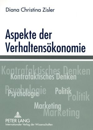 Produktbild: Aspekte der Verhaltensoekonomie