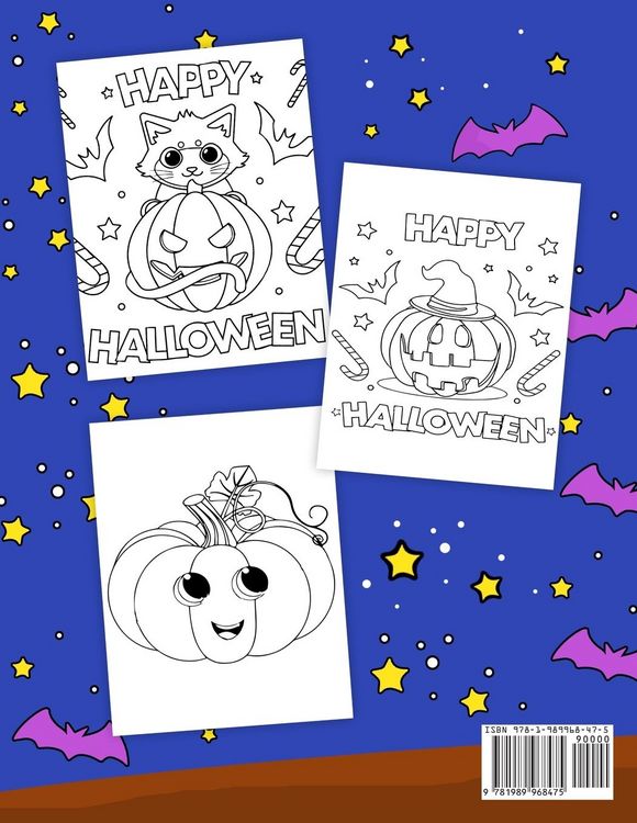 Produktbild: Toddler Halloween Coloring Book