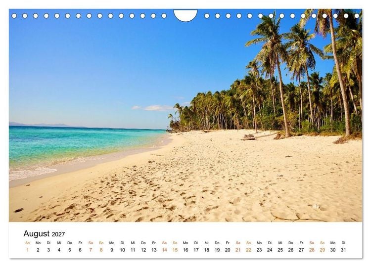 Produktbild: S&uuml;dostasien - Thailand, Philippinen, Bali (Wandkalender 2027 DIN A4 quer), CALVENDO Monatskalender