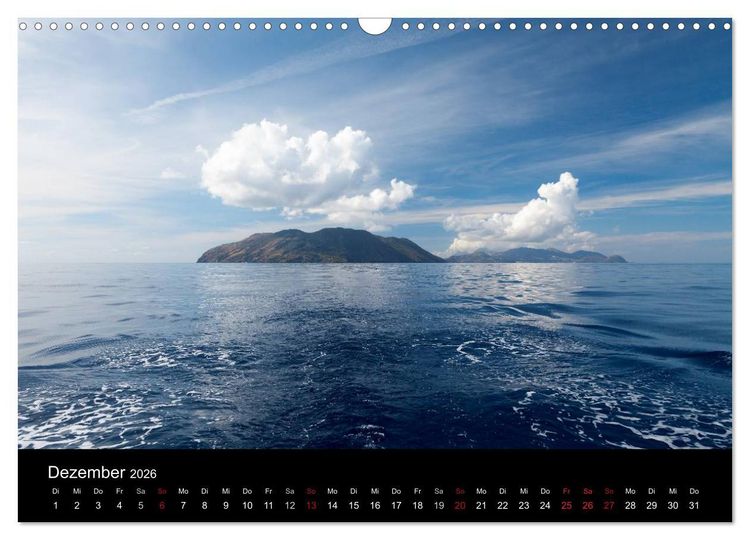 Produktbild: Liparische Inseln (Wandkalender 2026 DIN A3 quer), CALVENDO Monatskalender