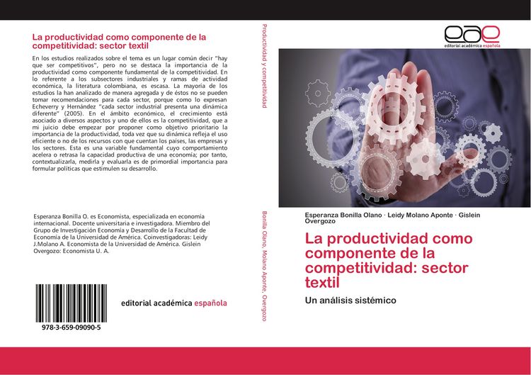 Produktbild: La productividad como componente de la competitividad: sector textil