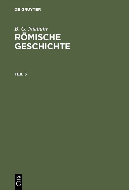 Produktbild: R&ouml;mische Geschichte. Teil 3
