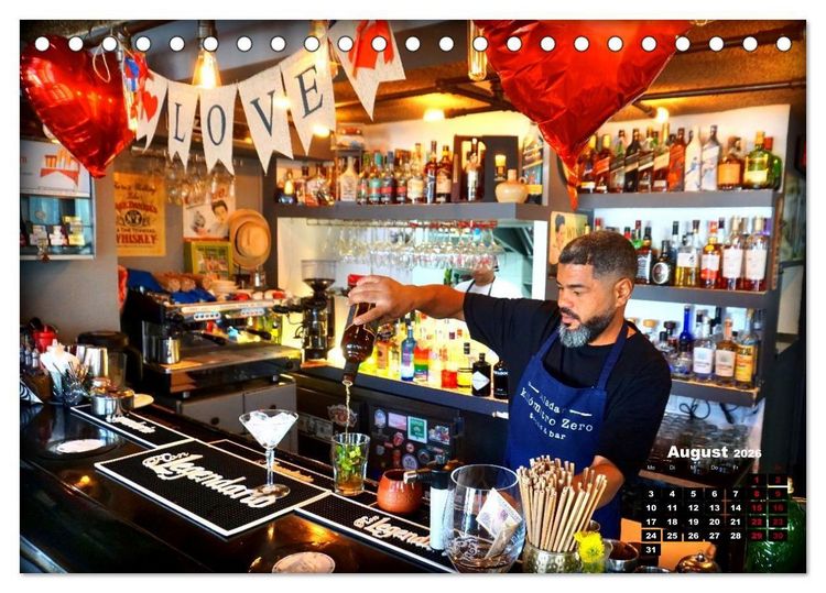 Produktbild: Mojito und mehr - CUBA COCKTAILS (Tischkalender 2026 DIN A5 quer), CALVENDO Monatskalender