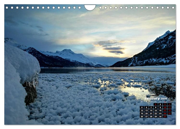 Produktbild: Engadine 2026 - Nature and landscapes (Wall Calendar 2026 DIN A4 landscape), CALVENDO 12 Month Wall Calendar