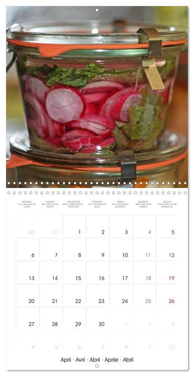 Produktbild: FERMENTED VEGETABLES (Wall Calendar 2026 12 &times; 12 Inch) CALVENDO 12 Month Wall Calendar