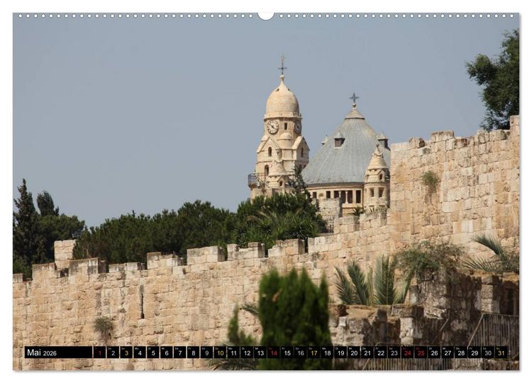 Produktbild: ISRAEL - Mehr als nur ein Land 2026 (Wandkalender 2026 DIN A2 quer), CALVENDO Monatskalender