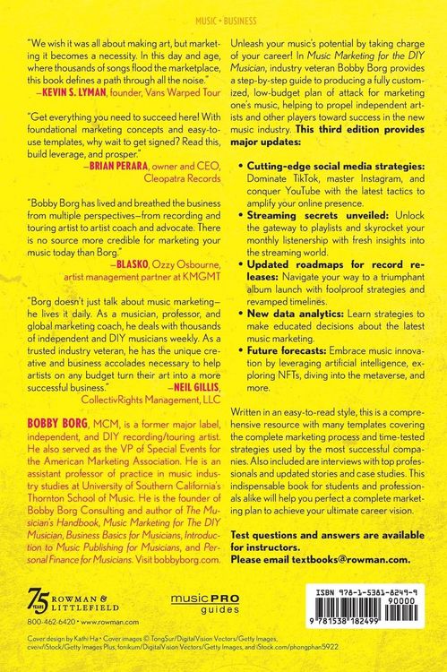 Produktbild: Music Marketing for the DIY Musician