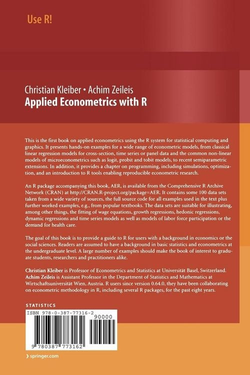 Produktbild: Applied Econometrics with R