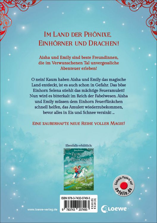 Produktbild: Im Zaubertal der Einh&ouml;rner (Band 1) - Feuerf&uuml;nkchen