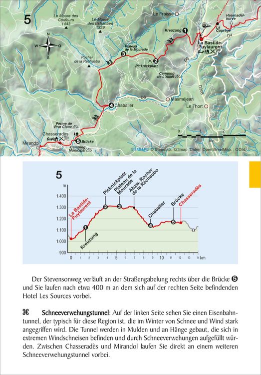 Produktbild: Frankreich: Cevennen Stevensonweg GR 70