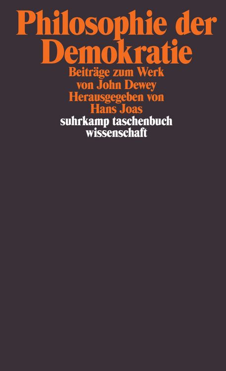 Produktbild: Philosophie der Demokratie