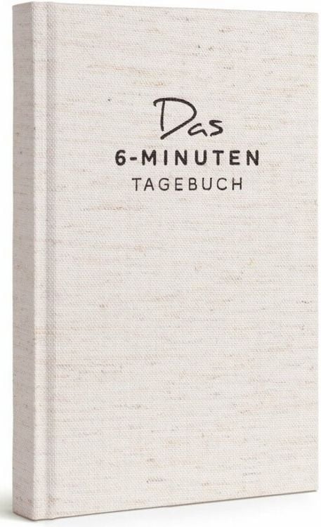 Produktbild: Spenst, D: 6-Minuten-Tagebuch - Ein Buch, das dein Leben ver