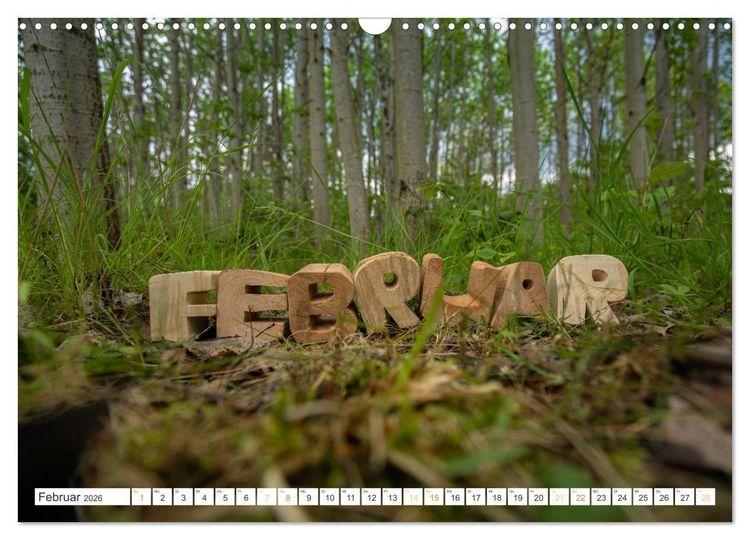 Produktbild: Holz, ein fantastischer Rohstoff. (Wandkalender 2026 DIN A3 quer), CALVENDO Monatskalender