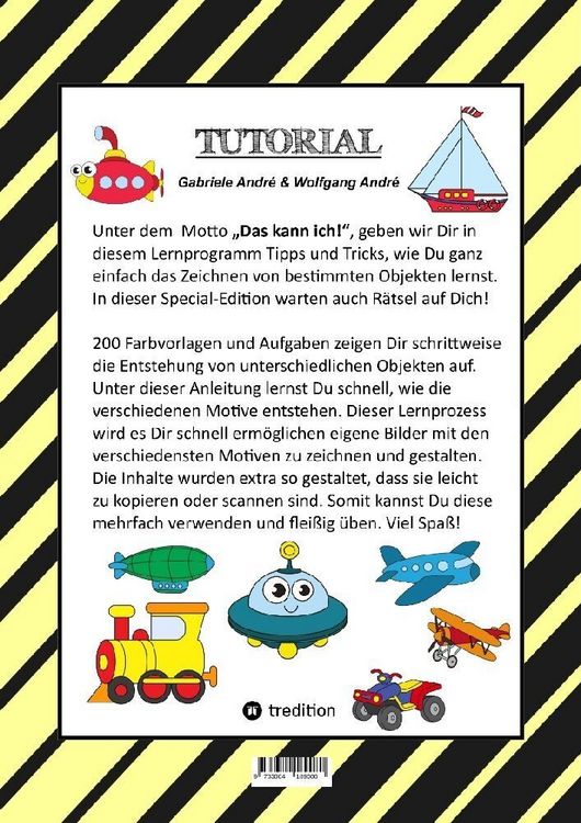 Produktbild: Craftbook - 200 Motive in Farbe - Spezielles Lernprogramm - Objekte Zeichnen - Super Schritt f&uuml;r Schritt Anleitung