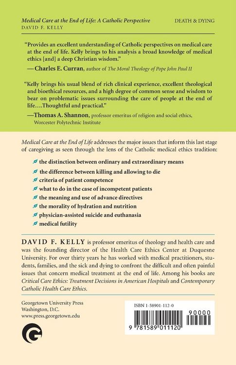 Produktbild: Medical Care at the End of Life