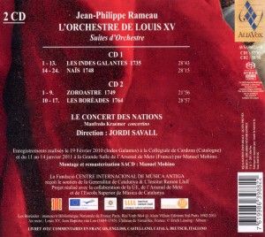 Produktbild: Savall, J: Orchestersuiten