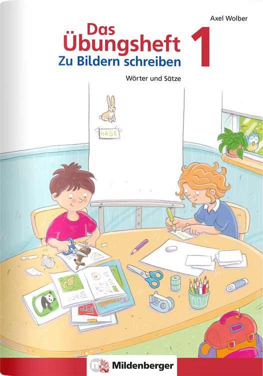 Produktbild: Das &Uuml;bungsheft - Zu Bildern schreiben 1