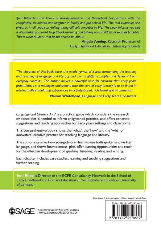 Produktbild: Language and Literacy 3-7