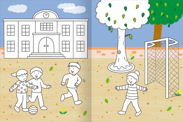 Produktbild: Mein gro&szlig;es buntes Malbuch &ndash; Fu&szlig;ball