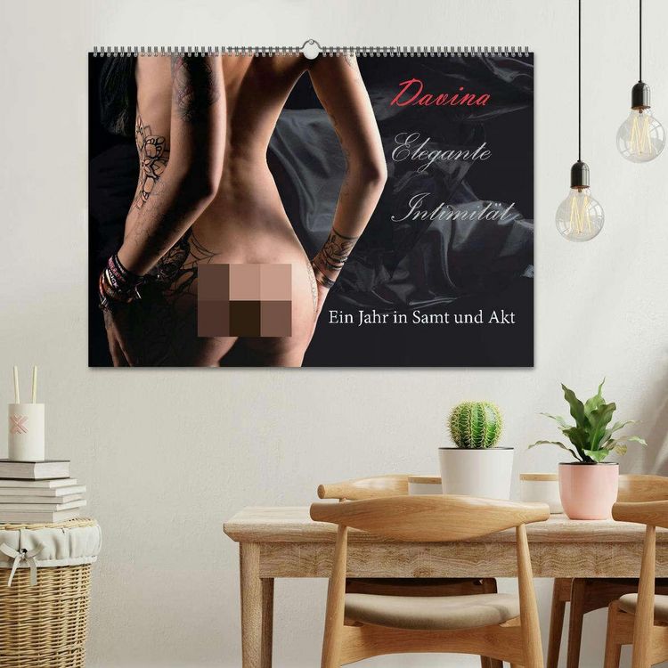Produktbild: Elegante Intimit&auml;t (Wandkalender 2026 DIN A2 quer), CALVENDO Monatskalender