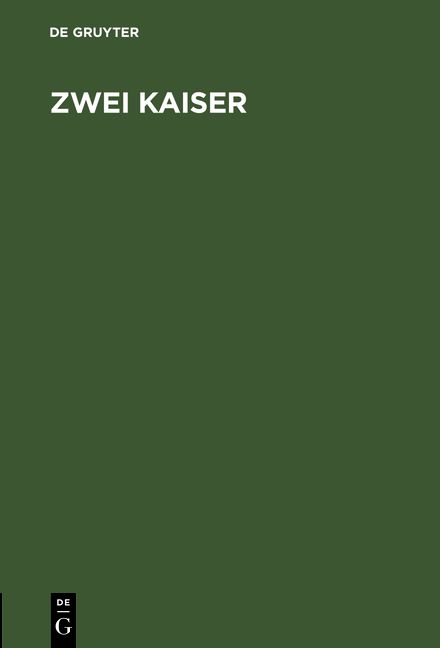 Produktbild: Zwei Kaiser