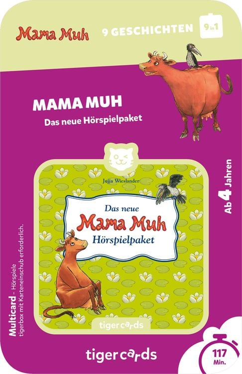 Bild vom Artikel Tiger Media - Tigercards - Mamma Muh - Das neue Hörbuchpaket vom Autor 